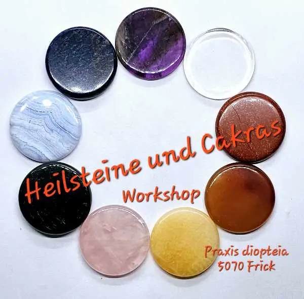 Workshop-Heilsteine und Cakras