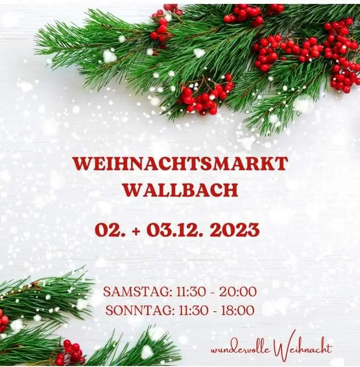 Weihnachtsmarkt_Wallbach_2023